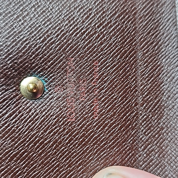 Authentic 2005 Vintage Louis Vuitton Damier Ebene Elise Wallet - Picture 4 of 10